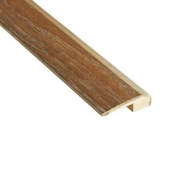 Dawn Oak 3/8 in. Thick x 2-1/8 in. Wide x 78 in. Length Carpet Reducer Molding by HOMELEGEND