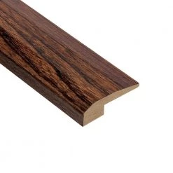 Elm Walnut 3/8 in. Thick x 2-1/8 in. Wide x 78 in. Length Carpet Reducer Molding by HOMELEGEND