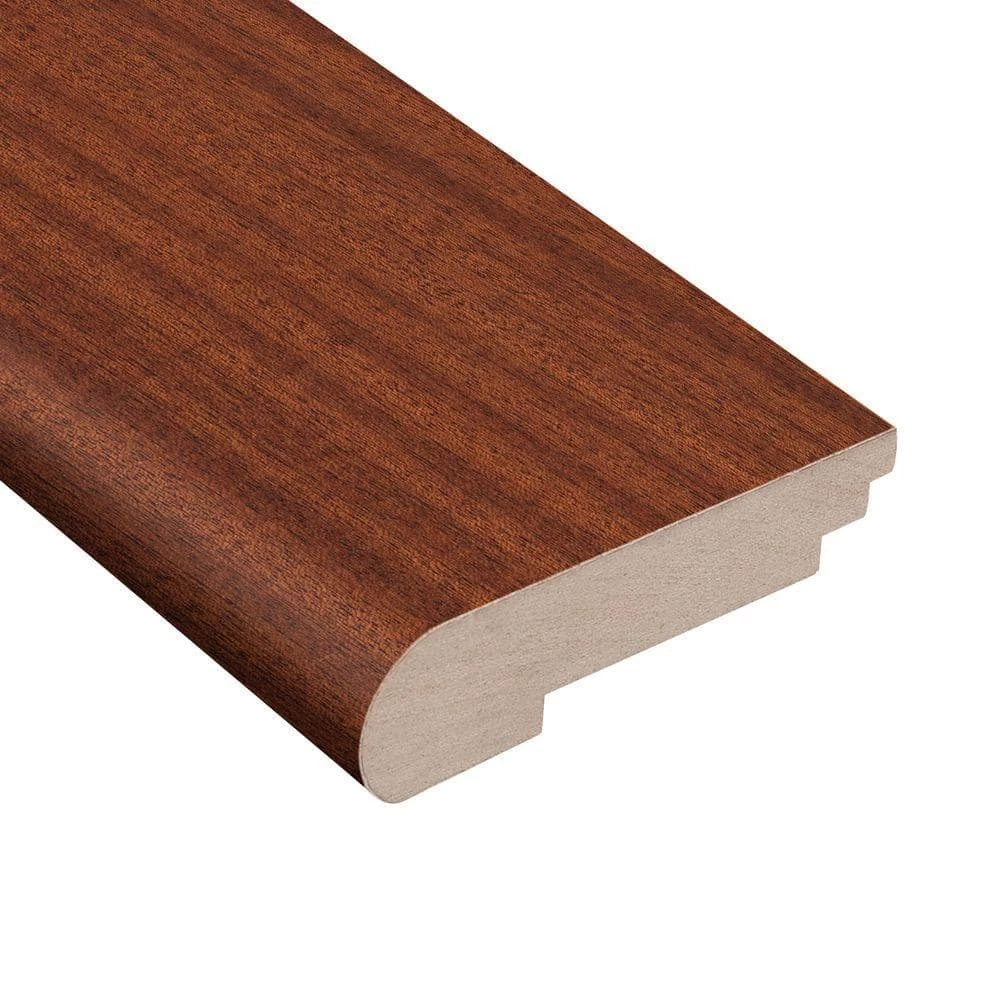 Matte Bailey Mahogany 3/8 in. Thick x 3-1/2 in. Wide x 78 in. Length Stair Nose Molding by HOMELEGEND 3 Matte Bailey Mahogany 3/8 in. Thick x 3-1/2 in. Wide x 78 in. Length Stair Nose Molding by HOMELEGEND