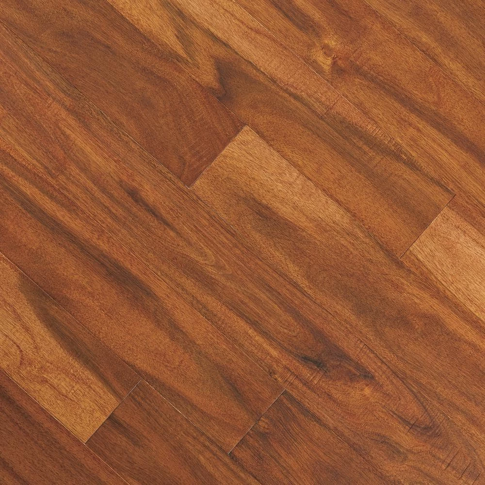 Distressed Bronze Acacia 3/8 in. Tx5 in. W x Varying L Click Lock Exotic Engineered Hardwood Flooring(26.25 sq.ft./case) by HOMELEGEND 3 Distressed Bronze Acacia 3/8 in. Tx5 in. W x Varying L Click Lock Exotic Engineered Hardwood Flooring(26.25 sq.ft./case) by HOMELEGEND