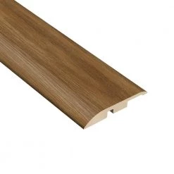 Oak Gunstock 1/4 in. Thick x 1-3/4 in. Wide x 94-1/2 in. Length Vinyl Multi-Purpose Reducer Molding by HOMELEGEND