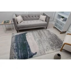 Satin Multi-Colored 5 ft. x 7 ft. Contemporary Area Rug by CosmoLiving by Cosmopolitan -HOMELEGEND Sales multi colored cosmoliving by cosmopolitan area rugs ra30768 66 1000