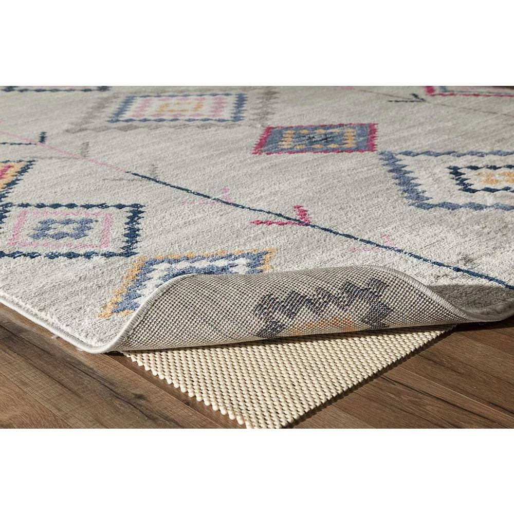 Bodrum Native Grey Multi 2 ft. x4 ft. Area Rug by CosmoLiving by Cosmopolitan 6 Bodrum Native Grey Multi 2 ft. x4 ft. Area Rug by CosmoLiving by Cosmopolitan - Image 4