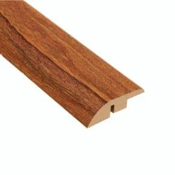High Gloss Natural Mahogany 1/2 in. Thick x 1-3/4 in. Wide x 94 in. Length Laminate Hard Surface Reducer Molding by HOMELEGEND