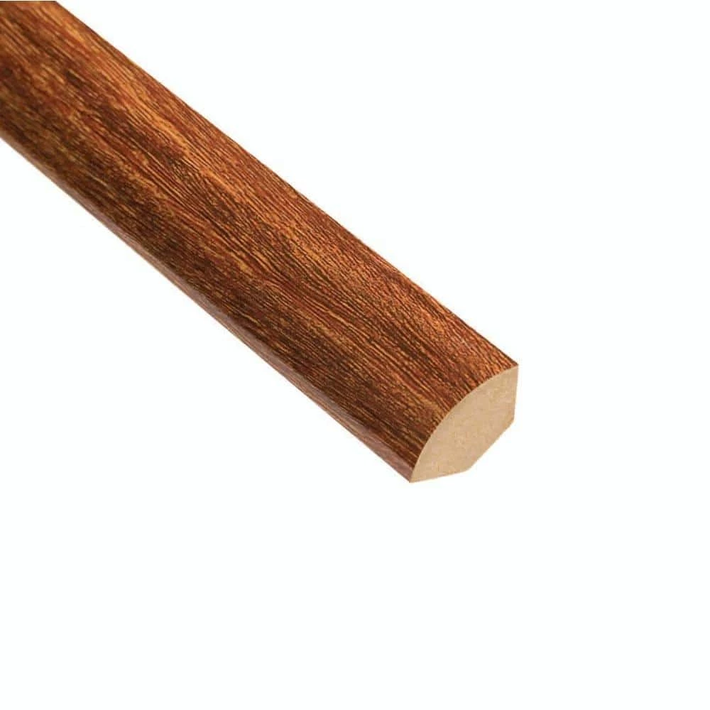 High Gloss Natural Mahogany 3/4 in. Thick x 3/4 in. Wide x 94 in. Length Laminate Quarter Round Molding by HOMELEGEND 3 High Gloss Natural Mahogany 3/4 in. Thick x 3/4 in. Wide x 94 in. Length Laminate Quarter Round Molding by HOMELEGEND