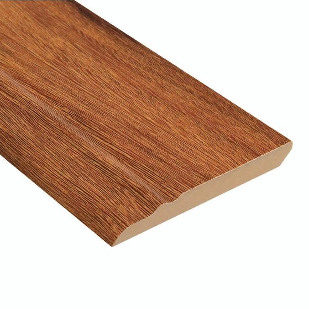 High Gloss Natural Mahogany 1/2 in. Thick x 3-13/16 in. Wide x 94 in. Length Laminate Wall Base Molding by HOMELEGEND 3 High Gloss Natural Mahogany 1/2 in. Thick x 3-13/16 in. Wide x 94 in. Length Laminate Wall Base Molding by HOMELEGEND