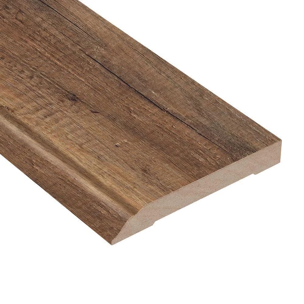 Newport Oak 1/2 in. Thick x 3-13/16 in. Wide x 94 in. Length Laminate Wall Base Molding by HOMELEGEND 3 Newport Oak 1/2 in. Thick x 3-13/16 in. Wide x 94 in. Length Laminate Wall Base Molding by HOMELEGEND