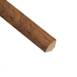 Palace Oak Dark 3/4 in. Thick x 3/4 in. Wide x 94 in. Length Laminate Quarter Round Molding by HOMELEGEND