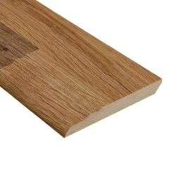 Palace Oak Light 1/2 in. Thick x 3-13/16 in. Wide x 94 in. Length Laminate Wall Base Molding by HOMELEGEND
