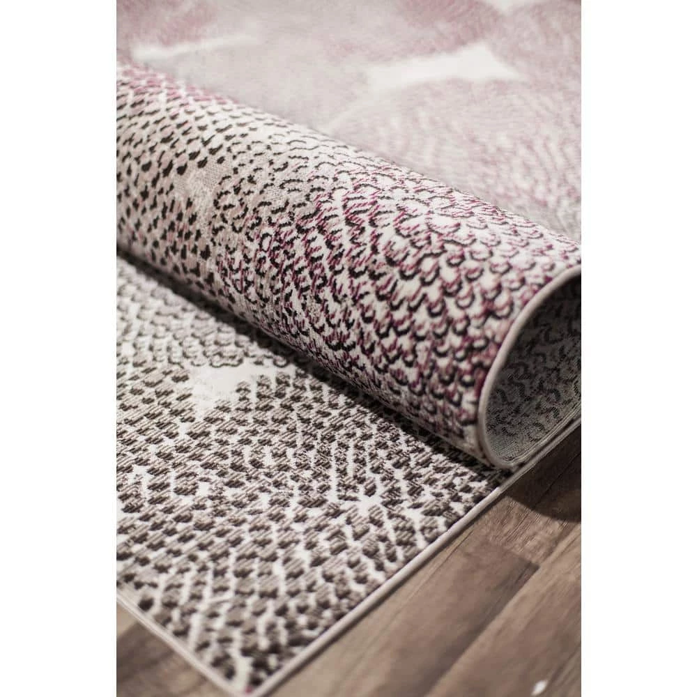 Celine Bloom Pink 5 ft. x 7 ft. Area Rug by CosmoLiving by Cosmopolitan 7 Celine Bloom Pink 5 ft. x 7 ft. Area Rug by CosmoLiving by Cosmopolitan - Image 5