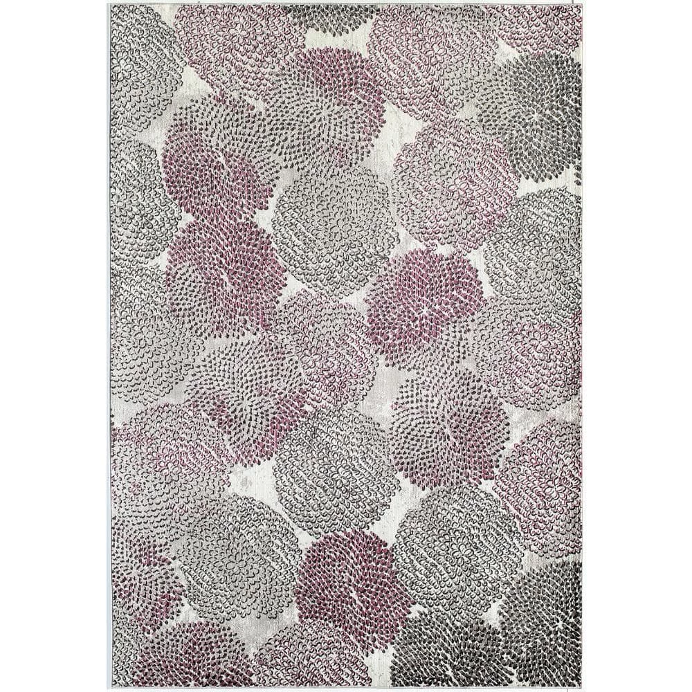 Celine Bloom Pink 5 ft. x 7 ft. Area Rug by CosmoLiving by Cosmopolitan 3 Celine Bloom Pink 5 ft. x 7 ft. Area Rug by CosmoLiving by Cosmopolitan