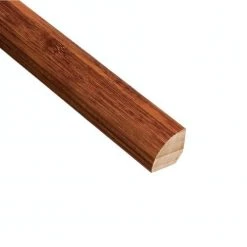 Horizontal Honey 3/4 in. Thick x 3/4 in. Wide x 94 in. Length Bamboo Quarter Round Molding by HOMELEGEND