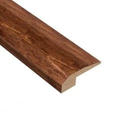 Fremont Walnut 1/2 in. Thick x 2-1/8 in. Wide x 78 in. Length Carpet Reducer Molding by HOMELEGEND