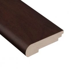 Cocoa Acacia 3/8 in. Thick x 3-1/2 in. Wide x 78 in. Length Stair Nose Molding by HOMELEGEND