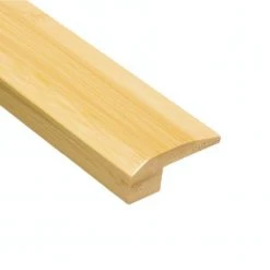 Horizontal Natural 1/2 in. Thick x 2-1/8 in. Wide x 78 in. Length Bamboo Carpet Reducer Molding by HOMELEGEND