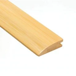 Horizontal Natural 9/16 in. Thick x 2 in. Wide x 47 in. Length Bamboo Hard Surface Reducer Molding by HOMELEGEND