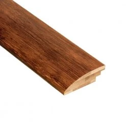Horizontal Honey 9/16 in. Thick x 2 in. Wide x 78 in. Length Bamboo Hard Surface Reducer Molding by HOMELEGEND
