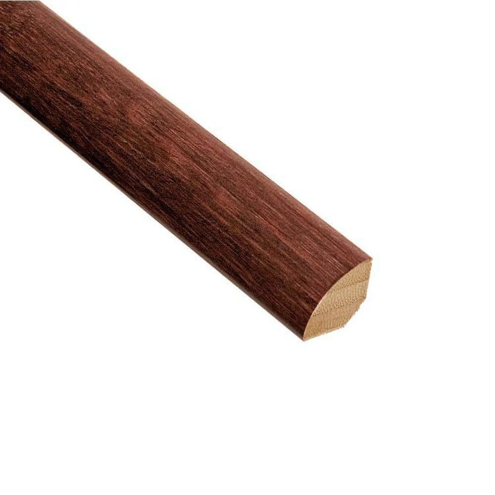 Horizontal Chestnut 3/4 in. Thick x 3/4 in. Wide x 94 in. Length Bamboo Quarter Round Molding by HOMELEGEND 3 Horizontal Chestnut 3/4 in. Thick x 3/4 in. Wide x 94 in. Length Bamboo Quarter Round Molding by HOMELEGEND