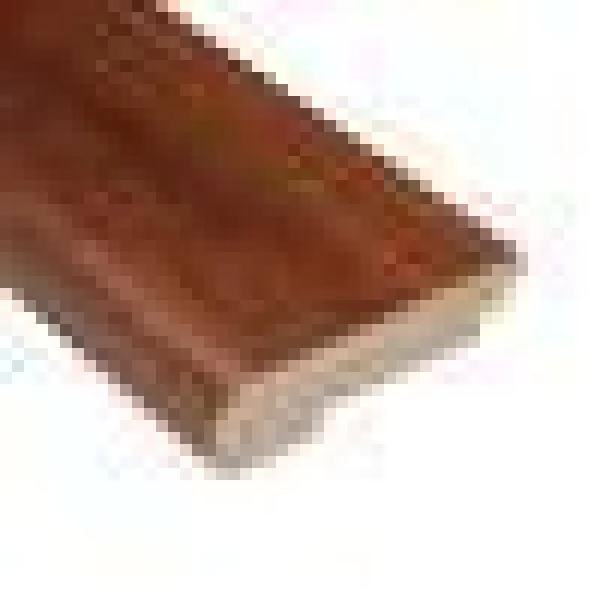 Mahogany Natural 3/4 in. Thick x 3-3/8 in. Wide x 78 in. Length Stair Nose Molding by HOMELEGEND 4 Mahogany Natural 3/4 in. Thick x 3-3/8 in. Wide x 78 in. Length Stair Nose Molding by HOMELEGEND - Image 2