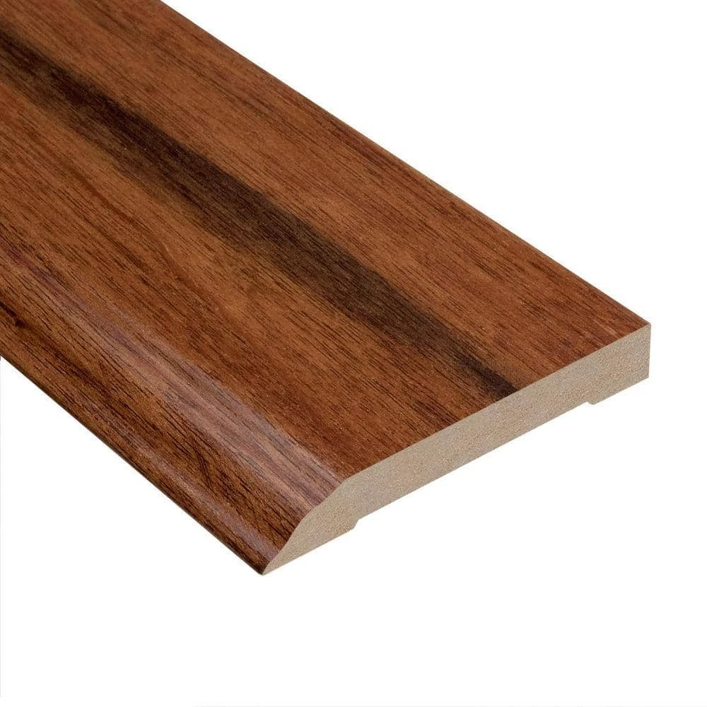 Manchurian Walnut 1/2 in. Thick x 3-1/2 in. Wide x 94 in. Length Wall Base Molding by HOMELEGEND 3 Manchurian Walnut 1/2 in. Thick x 3-1/2 in. Wide x 94 in. Length Wall Base Molding by HOMELEGEND