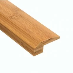 Horizontal Toast 3/8 in. Thick x 2 in. Wide x 47 in. Length Bamboo Carpet Reducer Molding by HOMELEGEND