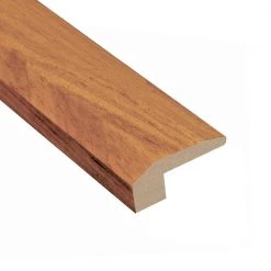 Brazilian Tigerwood 3/4 in. Thick x 2-1/4 in. Wide x 78 in. Length Carpet Reducer Molding by HOMELEGEND