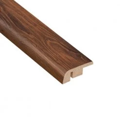 Santa Cruz Walnut 1/2 in. Thick x 1-1/4 in. Wide x 94 in. Length Laminate Carpet Reducer Molding by HOMELEGEND