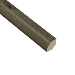 Hickory Lava 5/8 in. Thick x 1 in. Wide x 94-1/2 in. Length Vinyl Quarter Round Molding by HOMELEGEND