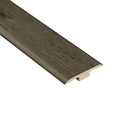 Hickory Lava 1/4 in. Thick x 1-3/8 in. Wide x 94-1/2 in. Length Vinyl T-Molding by HOMELEGEND