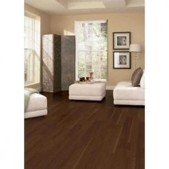 Matte American Walnut 1/2 in. T x 5 in. W x Varying Length Engineered Hardwood Flooring (26.25 sq. ft. / case) by HOMELEGEND -HOMELEGEND Sales smooth homelegend engineered hardwood hl301p 31 1000