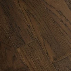 Wire Brushed Ashor Hickory 3/8 in. T x 5 in. W x Varying Length Click Lock Eng Hardwood Flooring (19.686 sq. ft. / case) by HOMELEGEND