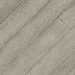 Snow Hickory 3/8 in. T x 6-1/2 in. W x Varying Length Water Resistant Click Lock Hardwood Flooring (25.73 sq. ft.) by HOMELEGEND