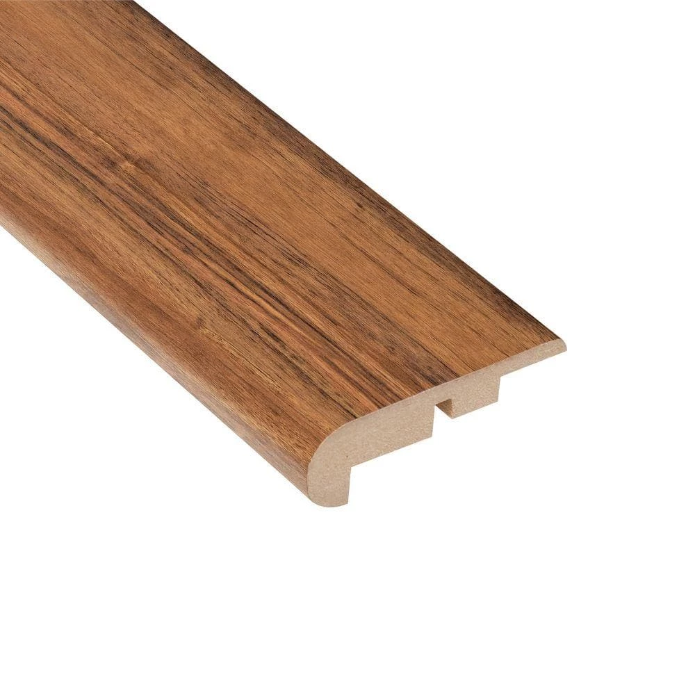 Vancouver Walnut 7/16 in. x 2-1/4 in. Wide x 94 in. Length Laminate Stair Nose Molding by HOMELEGEND 3 Vancouver Walnut 7/16 in. x 2-1/4 in. Wide x 94 in. Length Laminate Stair Nose Molding by HOMELEGEND