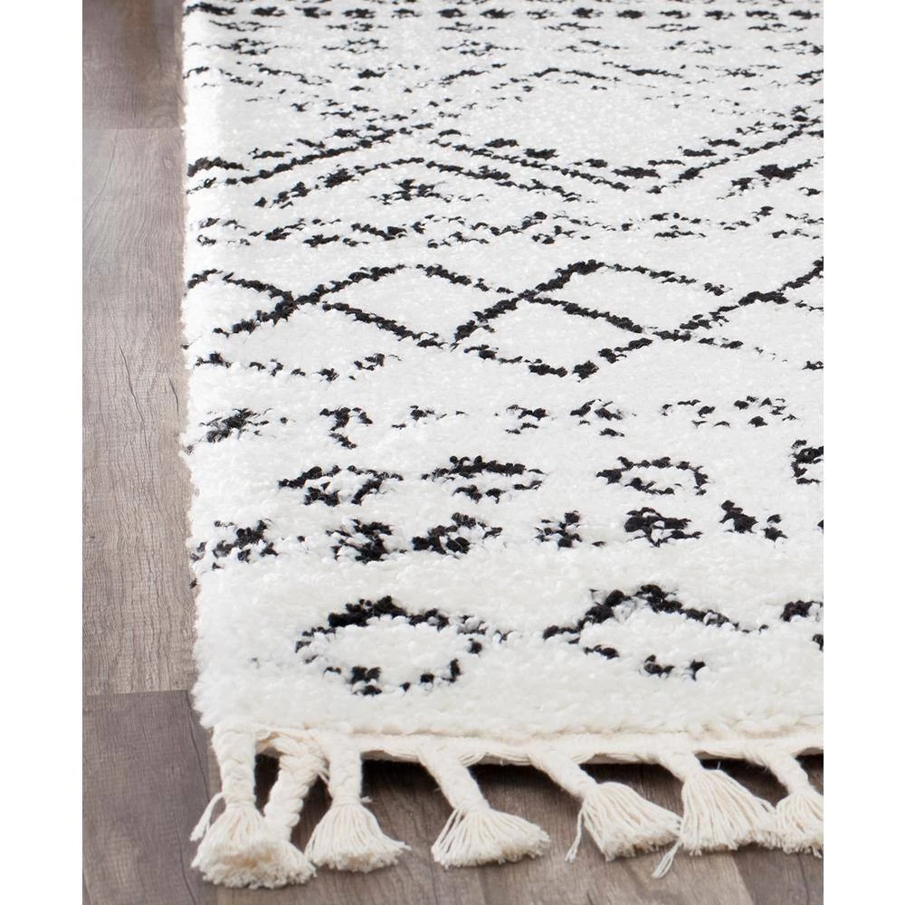 Mason Shag Whisper White 8 ft. x 10 ft. Area Rug by CosmoLiving by Cosmopolitan 7 Mason Shag Whisper White 8 ft. x 10 ft. Area Rug by CosmoLiving by Cosmopolitan - Image 5