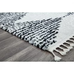 Mason Shag Heath White 5 ft. x 7 ft. Area Rug by CosmoLiving by Cosmopolitan 9 Mason Shag Heath White 5 ft. x 7 ft. Area Rug by CosmoLiving by Cosmopolitan -HOMELEGEND Sales white cosmoliving by cosmopolitan area rugs ra28193 c3 1000