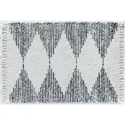 Mason Shag Heath White 8 ft. x 10 ft. Area Rug by CosmoLiving by Cosmopolitan