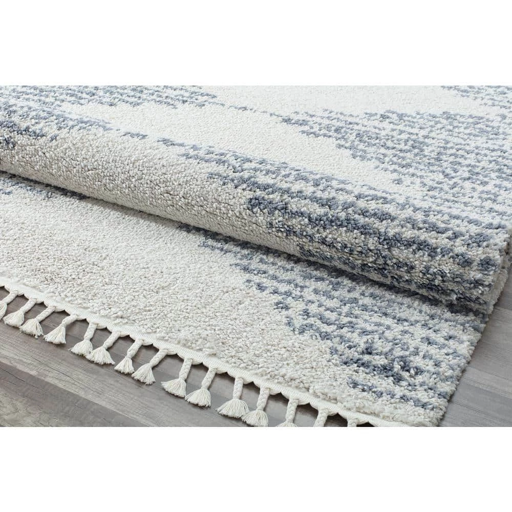 Mason Shag Heath Gray 8 ft. x 10 ft. Area Rug by CosmoLiving by Cosmopolitan 6 Mason Shag Heath Gray 8 ft. x 10 ft. Area Rug by CosmoLiving by Cosmopolitan - Image 4