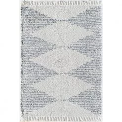 Mason Shag Heath Gray 8 ft. x 10 ft. Area Rug by CosmoLiving by Cosmopolitan