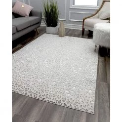 Hazel Snow Leopard White 5 ft. x 7 ft. Area Rug by CosmoLiving by Cosmopolitan 11 Hazel Snow Leopard White 5 ft. x 7 ft. Area Rug by CosmoLiving by Cosmopolitan -HOMELEGEND Sales white cosmoliving by cosmopolitan area rugs ra28344 1f 1000