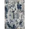 Auden Astor Sapphire White 9 ft. x 12 ft. Transitional Abstract Area Rug by CosmoLiving by Cosmopolitan -HOMELEGEND Sales white cosmoliving by cosmopolitan area rugs ra28868 64 1000