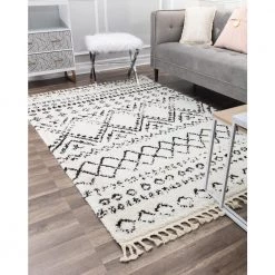 Mason Shag Whisper White 2 ft. x 8 ft. Area Rug by CosmoLiving by Cosmopolitan 8 Mason Shag Whisper White 2 ft. x 8 ft. Area Rug by CosmoLiving by Cosmopolitan -HOMELEGEND Sales white cosmoliving by cosmopolitan area rugs ra28935 e1 1000
