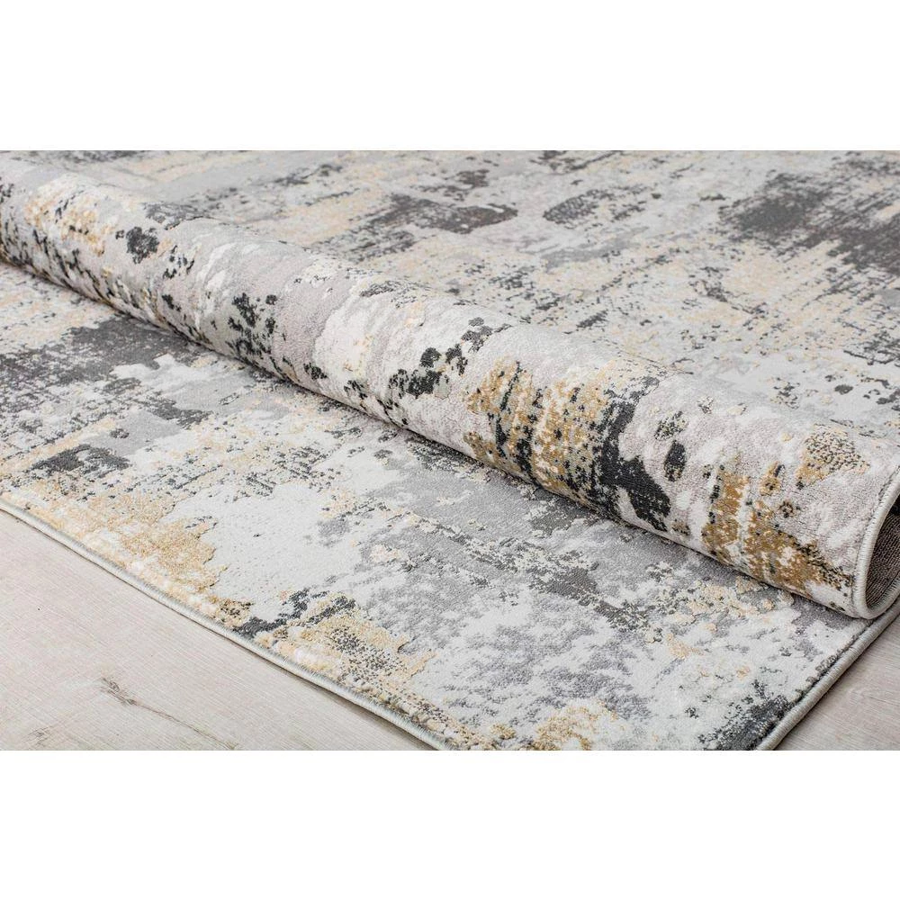 Auden White 8 ft. x 10 ft. Area Rug by CosmoLiving by Cosmopolitan 6 Auden White 8 ft. x 10 ft. Area Rug by CosmoLiving by Cosmopolitan - Image 4
