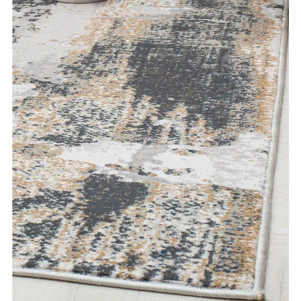 Auden White 8 ft. x 10 ft. Area Rug by CosmoLiving by Cosmopolitan 7 Auden White 8 ft. x 10 ft. Area Rug by CosmoLiving by Cosmopolitan - Image 5