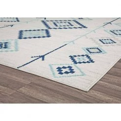 Soleil Native Ice White 8 ft. x 12 ft. Tribal Moroccan Area Rug by CosmoLiving by Cosmopolitan -HOMELEGEND Sales white cosmoliving by cosmopolitan area rugs ra30452 31 1000