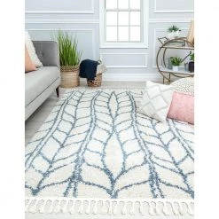 Cloud White 5 ft. x 7 ft. Vine Geometric Modern Area Rug by CosmoLiving by Cosmopolitan 11 Cloud White 5 ft. x 7 ft. Vine Geometric Modern Area Rug by CosmoLiving by Cosmopolitan -HOMELEGEND Sales white cosmoliving by cosmopolitan area rugs ra32577 31 1000