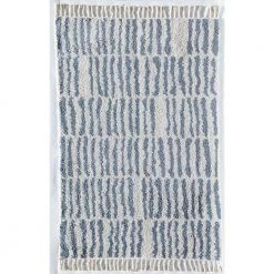 Winter's Eve Geometric Modern White 8 ft. x 10 ft. Area Rug by CosmoLiving by Cosmopolitan