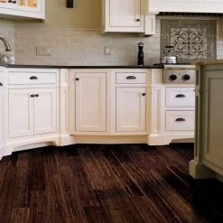 Wire Brushed Strand Woven Tobacco 3/8 in. x 3-7/8 in. x 36-1/4 in. Length Solid Bamboo Flooring (23.41 sq. ft. /case) by HOMELEGEND -HOMELEGEND Sales wire brushed homelegend bamboo flooring hl211 31 1000