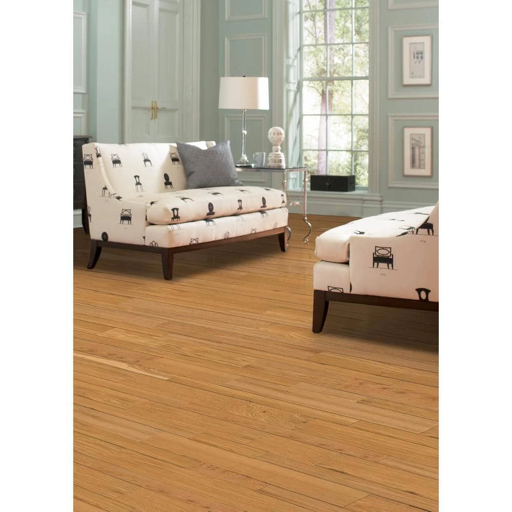 Wire Brushed Barrington Oak 3/8 in.x 3-1/2 in.and 6-1/2 in.x Varying Length Engineered T&G Hardwood Flr (26.25 sq.ft/cs) by HOMELEGEND 5 Wire Brushed Barrington Oak 3/8 in.x 3-1/2 in.and 6-1/2 in.x Varying Length Engineered T&G Hardwood Flr (26.25 sq.ft/cs) by HOMELEGEND - Image 3