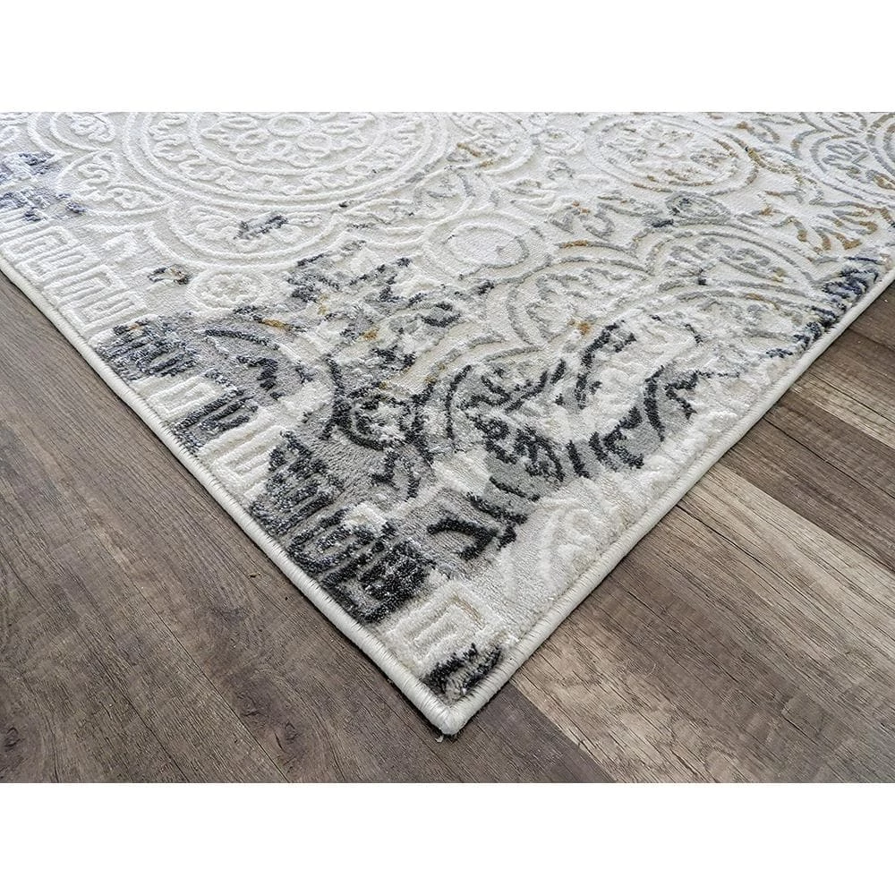 Auden Sundance Yellow 5 ft. x 7 ft. Area Rug by CosmoLiving by Cosmopolitan 5 Auden Sundance Yellow 5 ft. x 7 ft. Area Rug by CosmoLiving by Cosmopolitan - Image 3